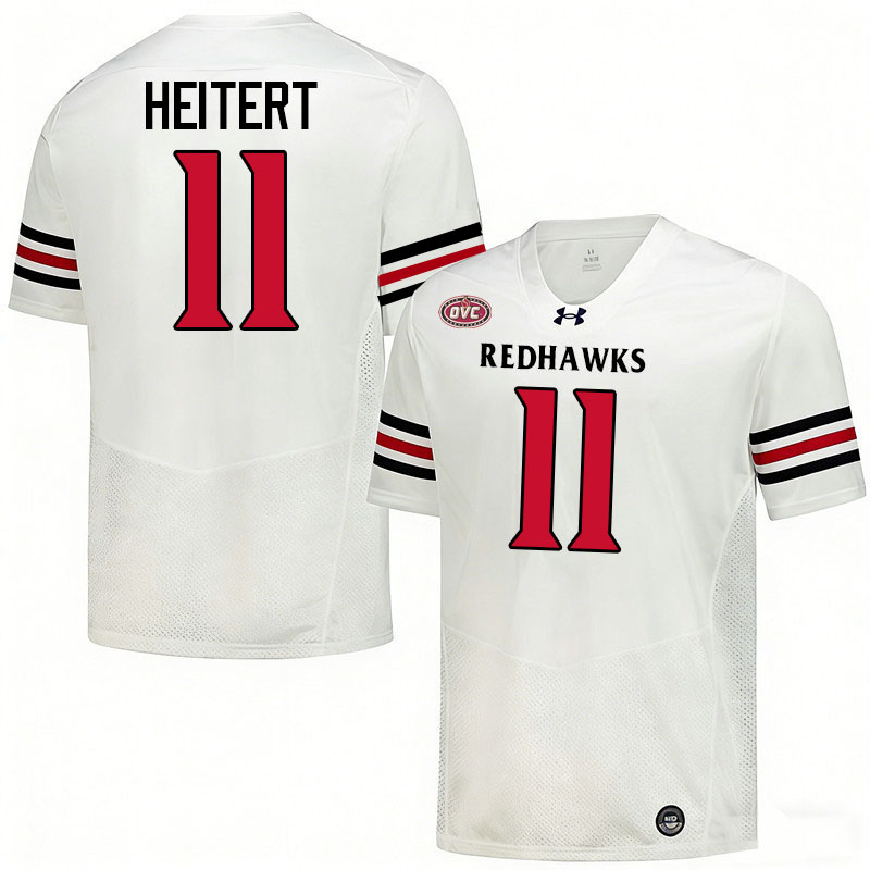 Southeast Missouri State Redhawks #11 Patrick Heitert College Football Jerseys,Uniforms-White